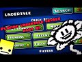 Geometry Dash: Playing Undertale levels part 2!!!!