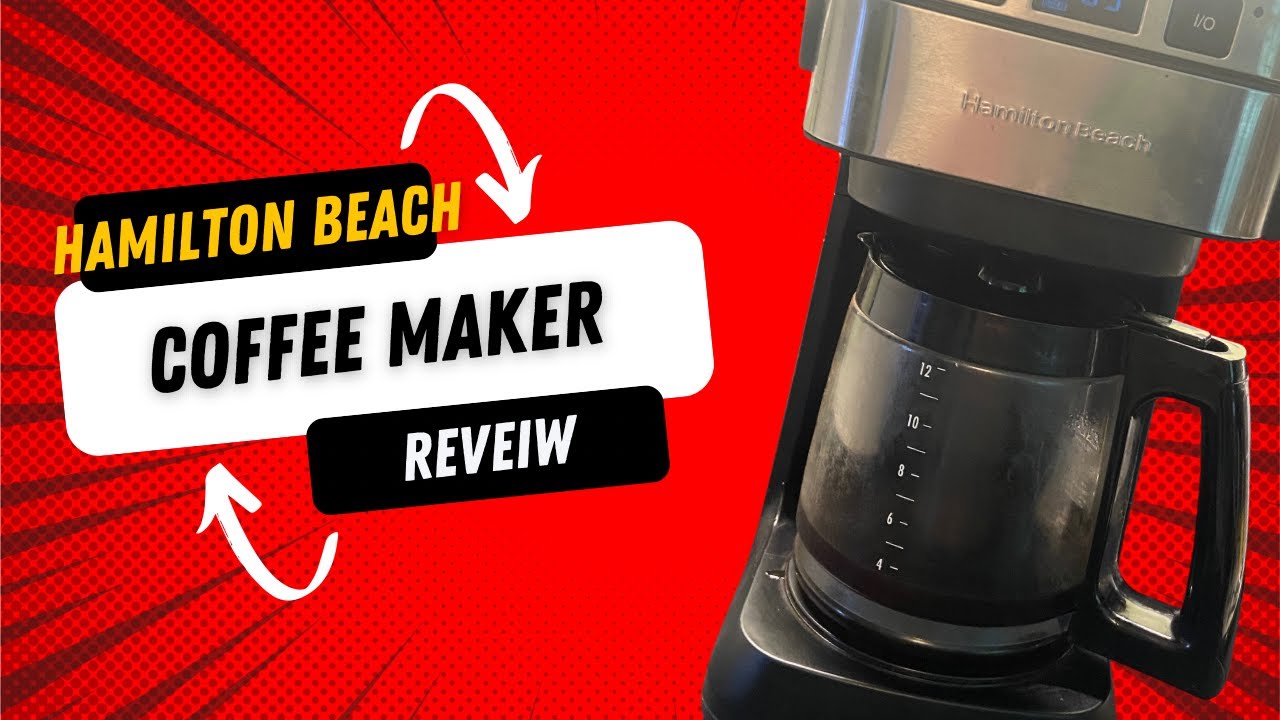 Hamilton Beach Coffeemaker & Hot Water Dispenser Review, Price and Features