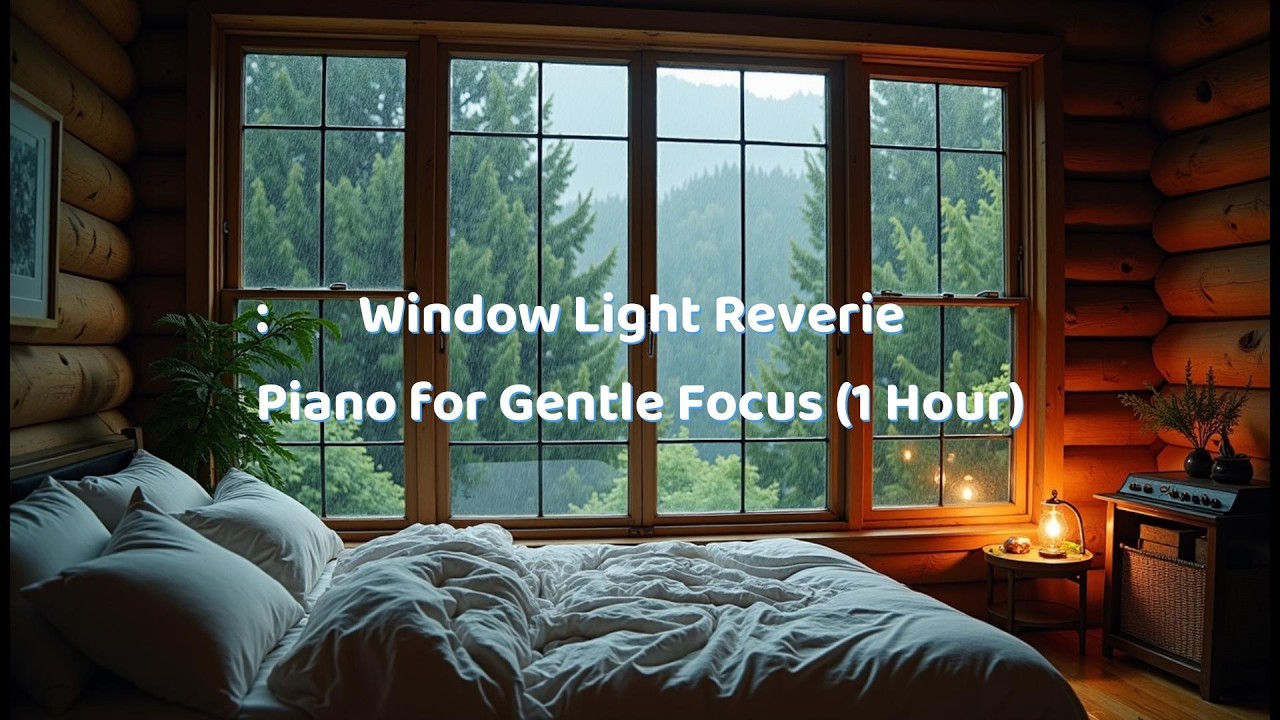Window Light Reverie — Piano for Gentle Focus (1 Hour)