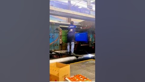 Dustbin making machine. injection molding machine. automation equipment engineering works