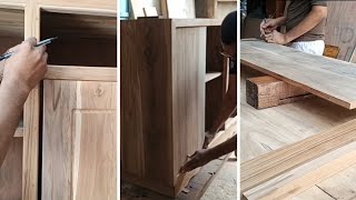 Sideboard Cabinet for Living Room Storage Side Board with 3 Door Cabinet & 1 Drawers Storage#914