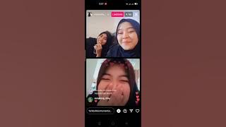 Live Instagram Risa solihah dan Nisa