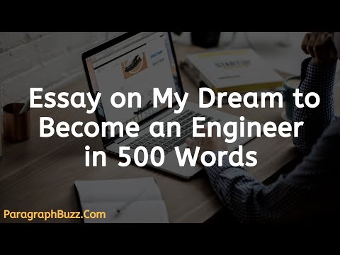 my dream essay engineer