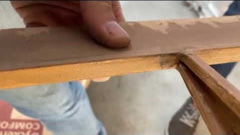 Early trailing edge failure on a Ka 6 CR