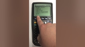 Finding the Mean and Median in TI 83 Graphing Calculator