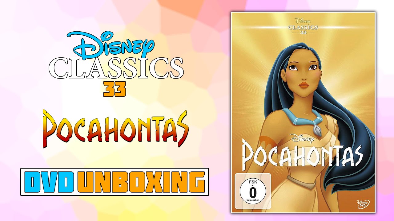 Pocahontas (Disney Classic #33) DVD UNBOXING - YouTube