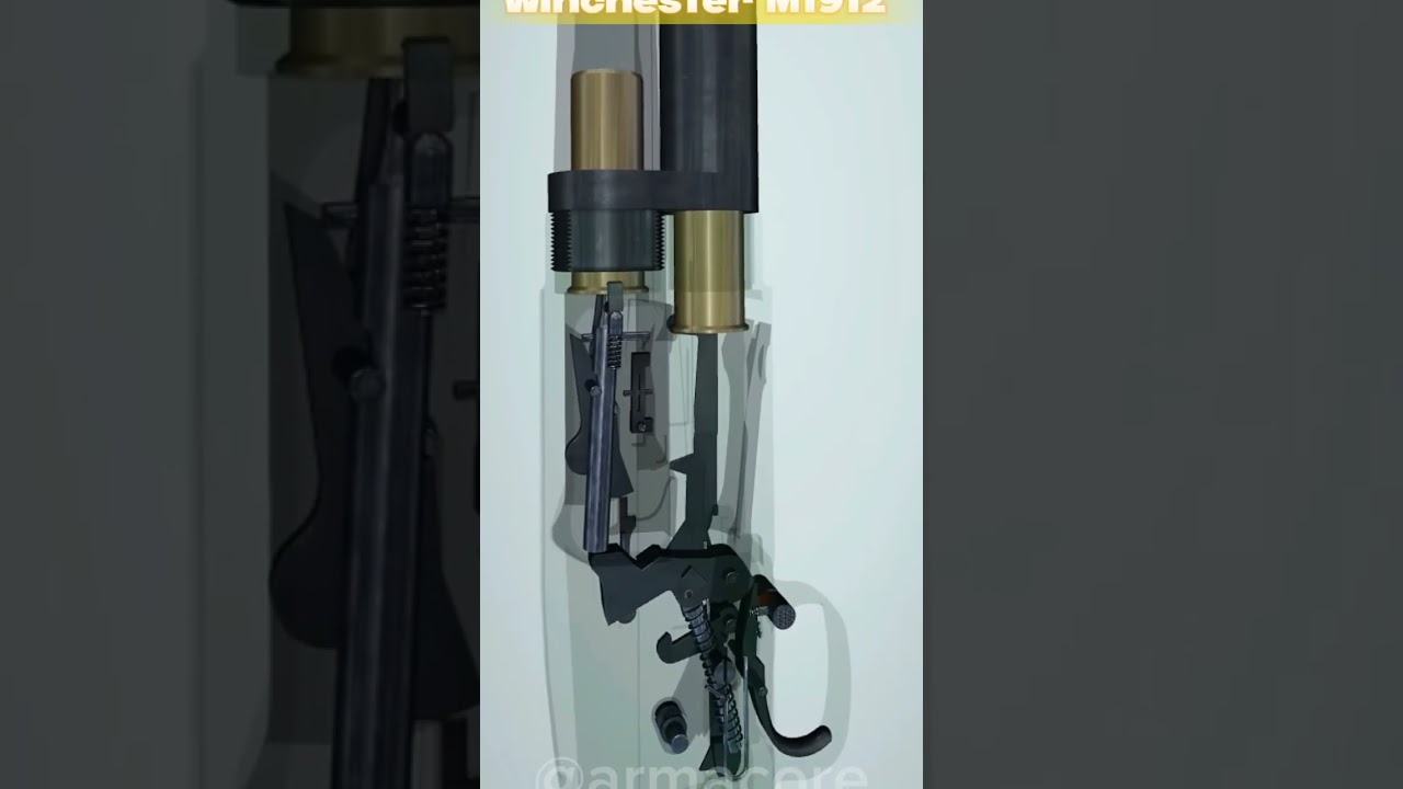 WINCHESTER 1912 😱 | The Shotgun That Ruled WWI #usa #gunhistory #airsoft