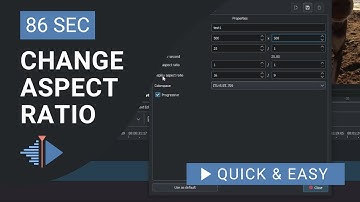 Kdenlive Tutorial: How to Change Aspect Ratio in Kdenlive