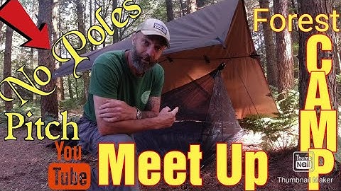 Best Summer set up, Pathfinder superlight mesh tent & Woodland Camp