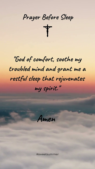 Prayer Before Sleep pt125 #bedtimeprayers #religion #blesseddreams #godmessage #gratefulness