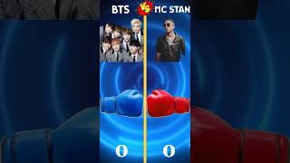 MC Stan vs BTS Fan War 💥 Who is More Popular? #shorts #shortsfeed #comparison #bts #mcstan