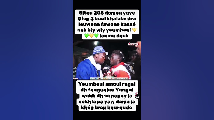 𝐒𝐢𝐭𝐞𝐮 205 vs modou feugueleu diakarlo bou nékh chaude bagarre entre les supporters 😱😱😱😱😱