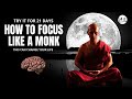 How to increase focus and concentration in tamil learn to focus like a monk  almost everything