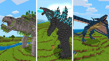 Godzilla Legacy of Titans MOD in Minecraft Pocket Edition