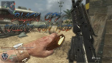 Call of Duty: Black Ops 1 "Rollons Gun Mod" Raygun On Multiplayer" (Black Ops 3 Weapons On Bo1)
