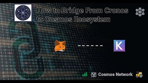 How to Bridge Funds From Metamask on Cronos to Keplr on Cosmos network
