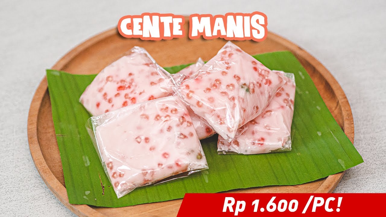 Lembut dan Manis, Ini Dia Resep Jajanan Pasar Cente Manis dari Ade Koerniawan