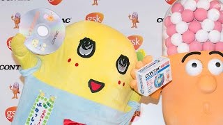 ふなっしー、くしゃみソングで紅白狙う？！　鼻がないのに花粉症？　世界初？“くしゃみソング”お披露目発表会 会見1　#Funassyi　#Mr. Contac