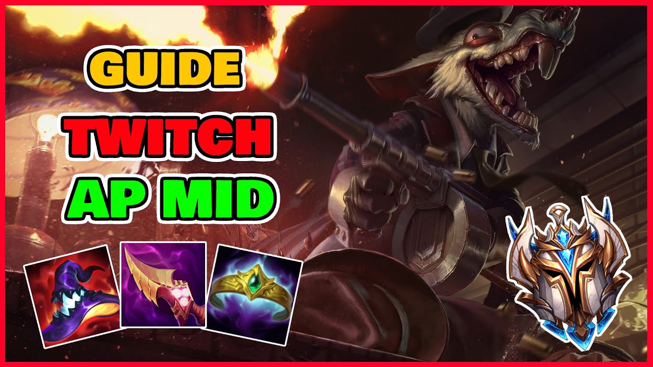 GUIDE TWITCH AP MID S13 - COMMENT GAGNER SA LANE ET ROAM (gameplay éducatif, explicatif, tips etc)