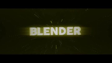 [Blender] SYNC 60FPS 2D FAST RENDER Intro Template | #273 (by - Blender Power) + FREE DOWNLOAD