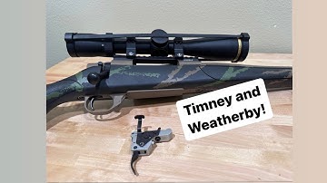 How to install and adjust a Timney trigger in a Weatherby Vanguard