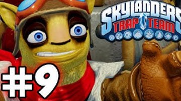 SKYLANDERS TRAP TEAM GAMEPLAY WALKTHROUGH - PART 9 - CANONS!!