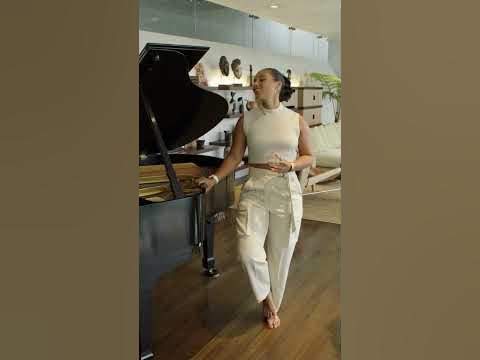 Alicia Keys's first ever piano is becoming a family heirloom - YouTube