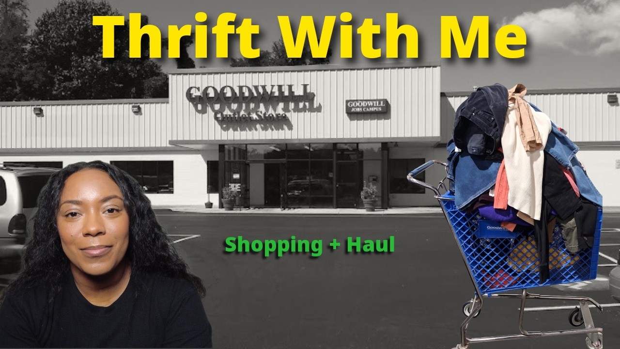 Let's Go Thrifting! Part time Reseller Finds At The Goodwill Bins Plus Haul POV Shopping For Profit