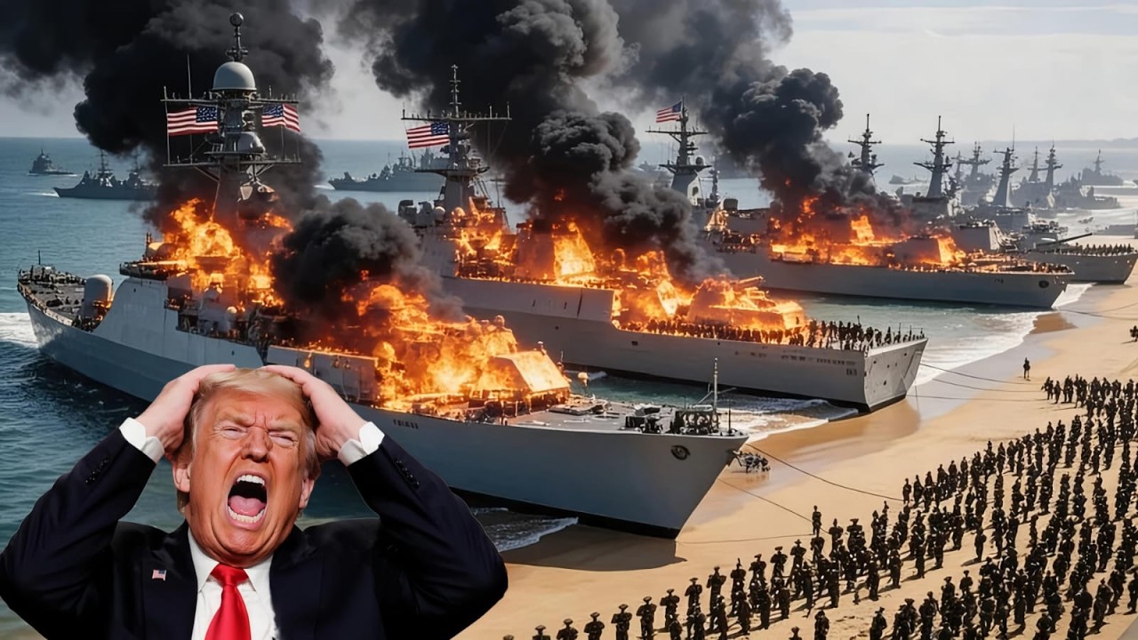 Это только что произошло! Десятки американских военных кораблей были атакованы Россией в Черном море