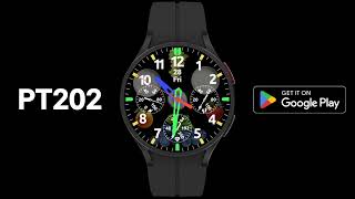 PT202 - Watch Face for Wear OS screenshot 2