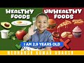 Healthy and Unhealthy Food | Good Food and Junk Food l Littlestarmedhansh