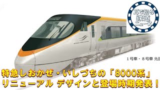 【鉄道チャンネルサイト音声ニュース：ポッドキャスト】特急しおかぜ・いしづちの「8000系」リニューアル　デザインと登場時期発表！