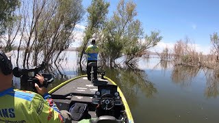 Fishing with Johnny Johnson  Toughing It Out  Alamo Lake, AZ