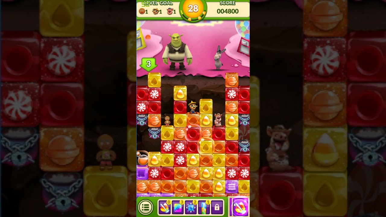 Shrek Sugar Fever level 95 no boosters 😈