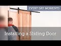 Installing a Sliding Door