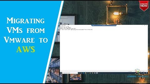 How to migrate VMs from Vmware to AWS?