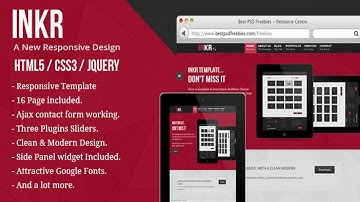INKR: multi-purpose responsive html5 template | Themeforest Website Templates and Themes