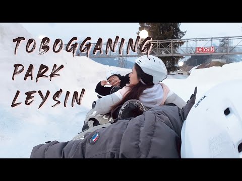 [EP. 7] Vlog | Tobogganing Park in Leysin, Switzerland | Before Winter Ends | 瑞士留學 | 萊森 | 瑞士山區