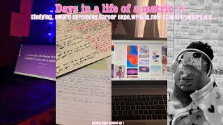 DAYS IN A LIFE OF A MATRIC| SOUTH AFRICAN YOUTUBER🎀💗