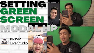 CARA SETTING CHROMA KEY / GREEN SCREEN HANYA PAKE HP DENGAN PRISM LIVE STUDIO MOBILE screenshot 2