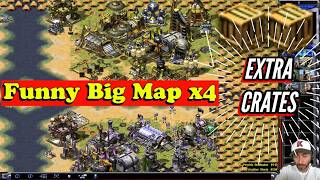 Red Alert 2: Zemsta Yuriego – Zabawna, duża mapa x4 CHAOS! Dodatkowe skrzynie, epickie bitwy i sz... screenshot 3