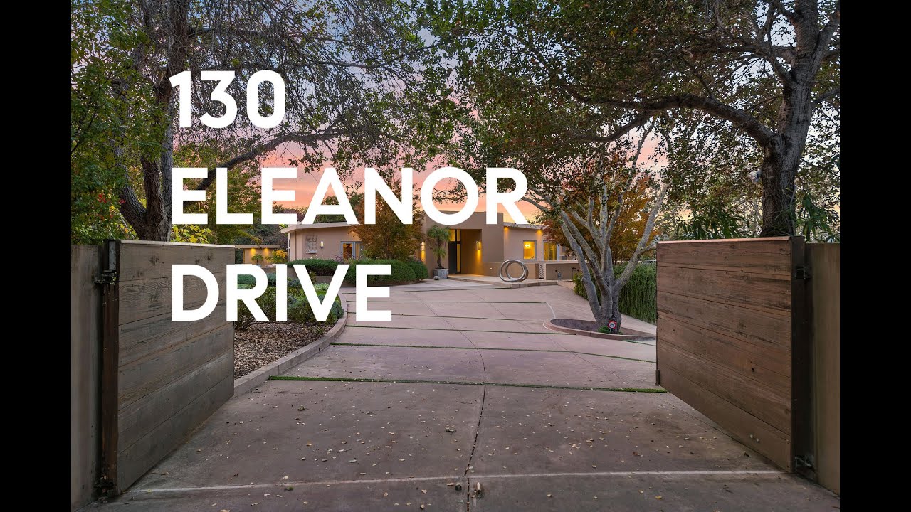 A Custom Modern Estate in Woodside California