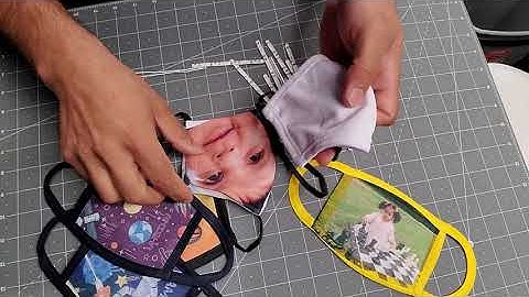 Applying Nose Strip to FUTURA TRIM MASKS