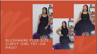 BLUSH MARK PLUS SIZE \/ CUTVY GIRL TRY-ON HAUL!