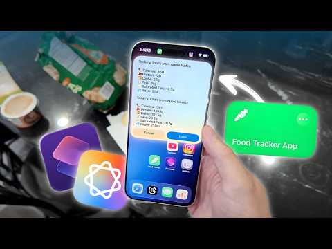 I can't believe this worked Food Tracker Shortcuts for iPhone
