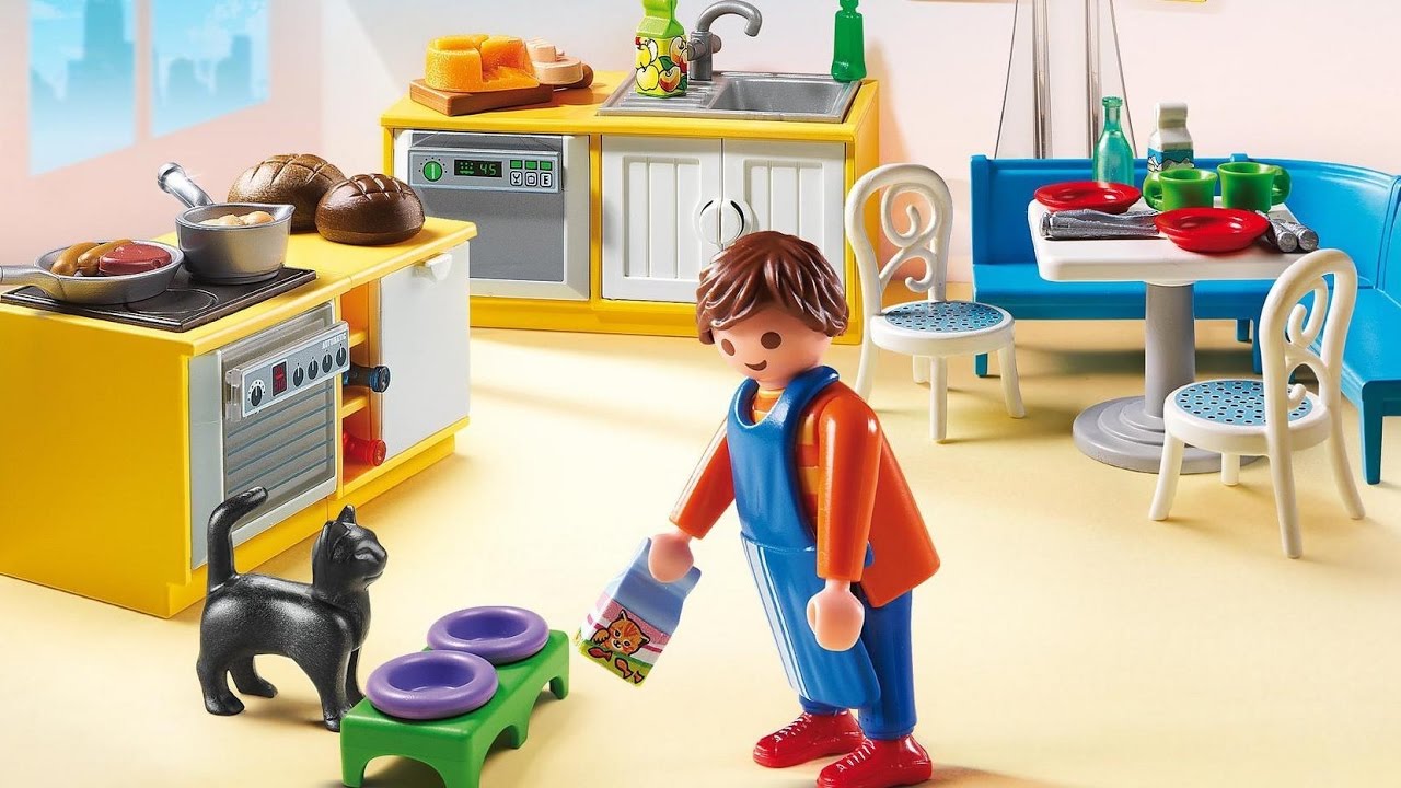 Minimalist Playmobil Kitchen Furniture for Simple Design