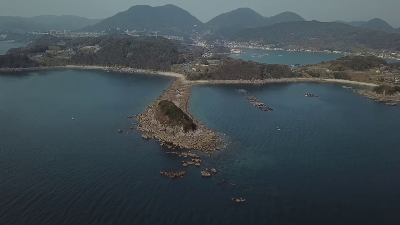 空の散歩 長崎市牧島町〔三味線島〕津島 YouTube