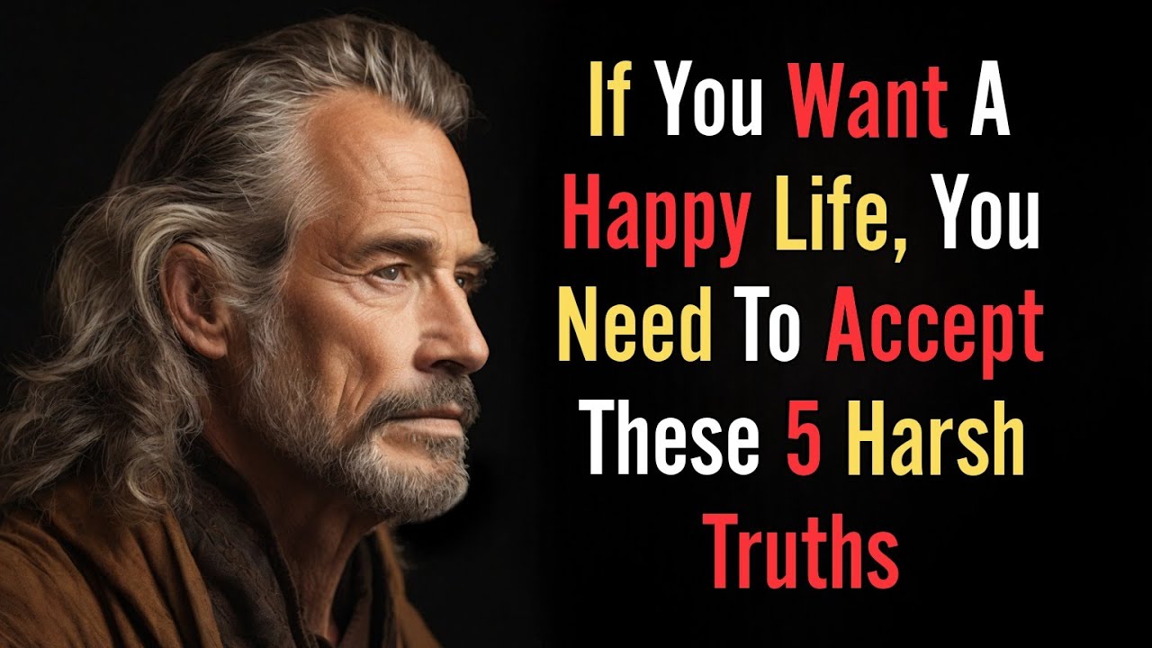 5 Harsh Truths You Need to Accept to Live a Happy Life | STOICISM ...