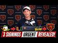 🚨 JUST IN Bears Ready to TRADE! 3 Scenarios Confirmed! Chicago Bears news