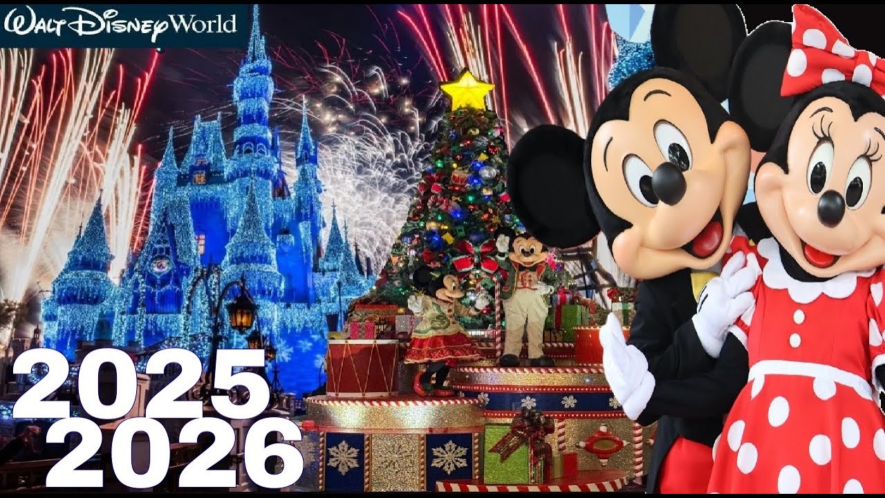 MICKEY`S ONCE UPON A CHRISTMASTIME PARADE AND MINNIE`S WONDERFUL CHRISTMASTIME FIREWORK 4K FULL SHOW